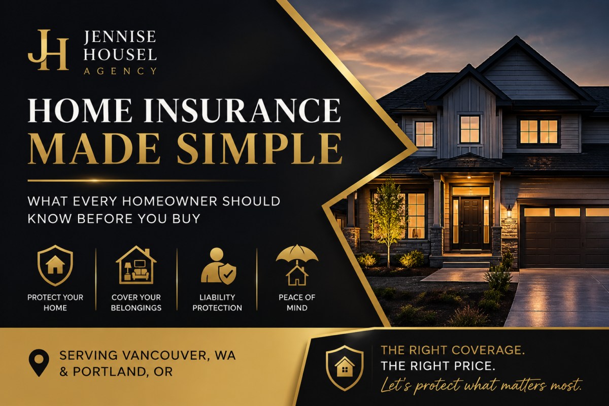 Home Insurance in Vancouver, WA: What Every Homeowner Should Know
